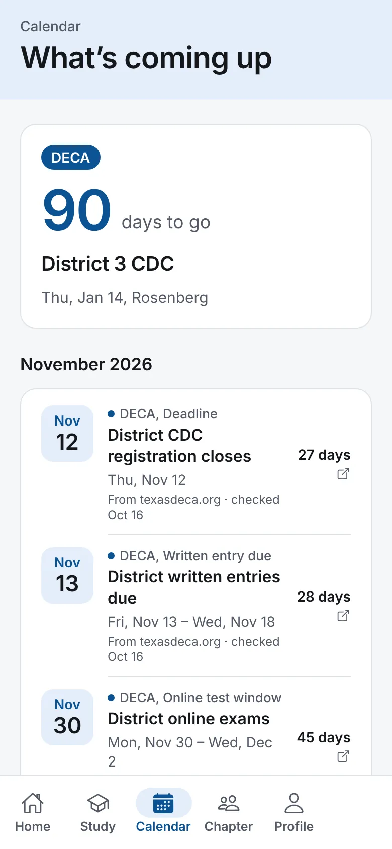 CompPrep AI: DECA, FBLA, HOSA and TSA Practice and AI Judge